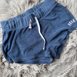 PINK Victoria's Secret Women's Athletic Blue Shorts